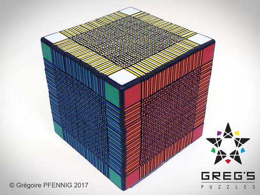 Rekordní Rubikova kostka 33x33x33 je vytištěna 3D tiskárnou